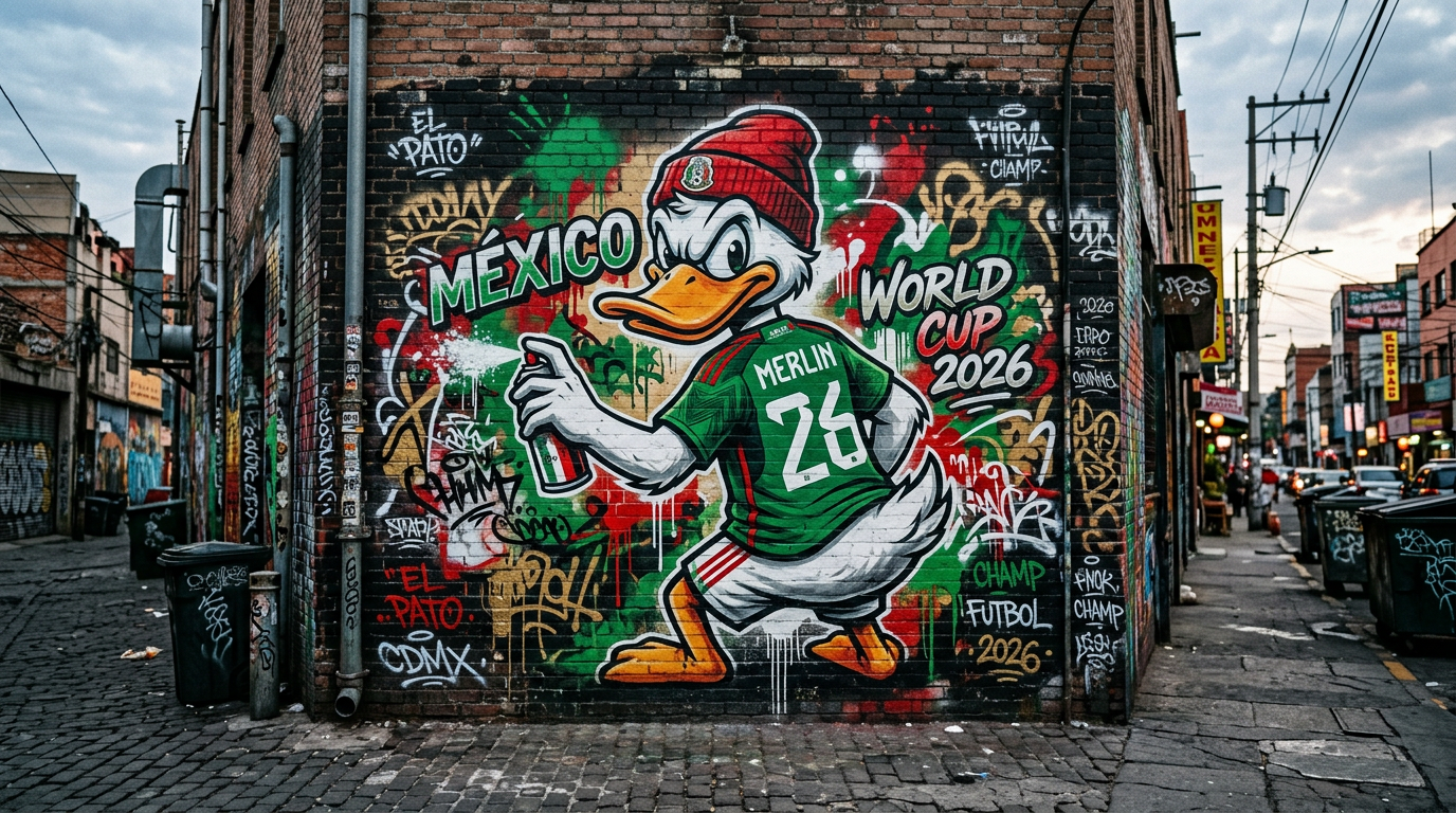 MERLIN THE DUCK  — EXTRA TIME STREETWEAR