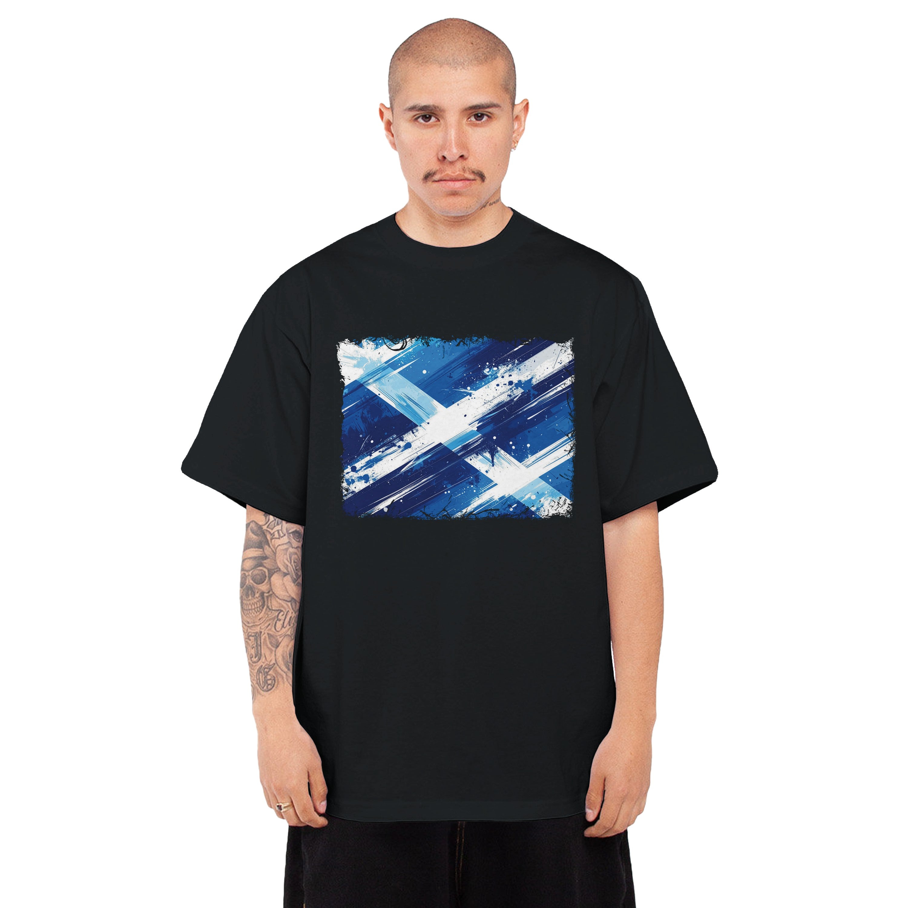 Scotland Tartan Army Dark - Front View
