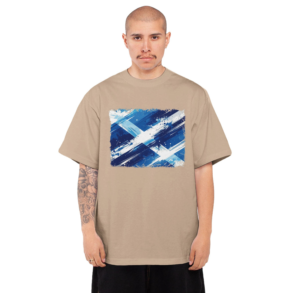 Scotland Tartan Army Sand - Front View